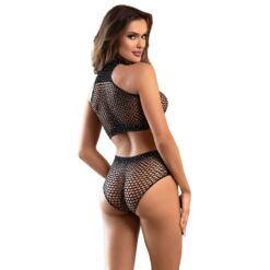 Comprar SUBBLIME - 952082 SET DE REJILLA CON BRILLANTES NEGRO TALLA ÚNICA al mejor precio - Envíos Discretos