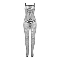 Comprar SUBBLIME - 952112 BODYSTOCKING DE REJILLA CON DETALLE EN PECHO Y VIENTRE NEGRO TALLA ÚNICA al mejor precio - Envíos Discretos