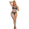 Comprar SUBBLIME - 952358 VESTIDO DE REJILLA CUELLO HALTER ARCOIRIS TALLA ÚNICA al mejor precio - Envíos Discretos