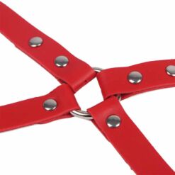 Comprar SUBBLIME - 953706 ESPOSAS CON CINTURÓN BONDAGE ROJO TALLA ÚNICA al mejor precio - Envíos Discretos