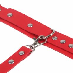 Comprar SUBBLIME - 953706 ESPOSAS CON CINTURÓN BONDAGE ROJO TALLA ÚNICA al mejor precio - Envíos Discretos