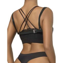 Comprar SUBBLIME - 953713 CINTURÓN DE BONDAGE PUNK HEBILLA METAL NEGRO TALLA ÚNICA al mejor precio - Envíos Discretos