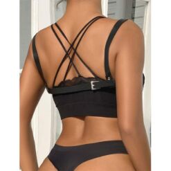 Comprar SUBBLIME - 953713 CINTURÓN DE BONDAGE PUNK HEBILLA METAL NEGRO TALLA ÚNICA al mejor precio - Envíos Discretos