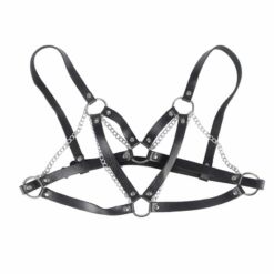 Comprar SUBBLIME - 953713 CINTURÓN DE BONDAGE PUNK HEBILLA METAL NEGRO TALLA ÚNICA al mejor precio - Envíos Discretos