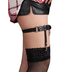 Comprar SUBBLIME - 953744 LIGA PUNK DE CUERO AJUSTABLE NEGRO TALLA ÚNICA al mejor precio - Envíos Discretos