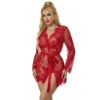 Comprar SUBBLIME - 953775 CAMISÓN DE ENCAJE + TANGA ROJO S/M al mejor precio - Envíos Discretos