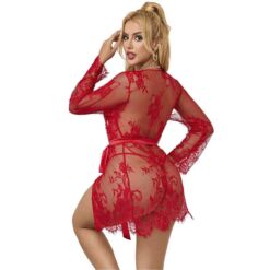 Comprar SUBBLIME - 953775 CAMISÓN DE ENCAJE + TANGA ROJO S/M al mejor precio - Envíos Discretos