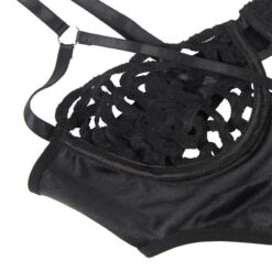 Comprar SUBBLIME - 954055 BODY SEXY DE ENCAJE NEGRO S/M al mejor precio - Envíos Discretos