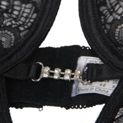 Comprar SUBBLIME - 954185 BABYDOLL DE ENCAJE CON TIRANTES AJUSTABLES NEGRO S/M al mejor precio - Envíos Discretos