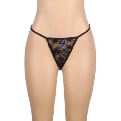 Comprar SUBBLIME - 954185 BABYDOLL DE ENCAJE CON TIRANTES AJUSTABLES NEGRO S/M al mejor precio - Envíos Discretos