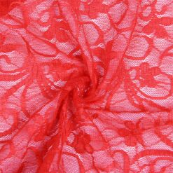 Comprar SUBBLIME - 954208 BABYDOLL DE ENCAJE CON TIRANTES AJUSTABLES ROJO S/M al mejor precio - Envíos Discretos