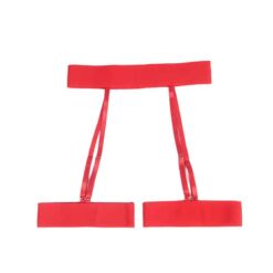 Comprar SUBBLIME - 954321 SUJETADOR + TANGA + LIGUEROS ESTAMPADO DE CORAZONES ROJO S/M al mejor precio - Envíos Discretos