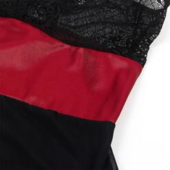 Comprar SUBBLIME - 954420 VESTIDO BONDAGE DE ENCAJE NEGRO S/M al mejor precio - Envíos Discretos