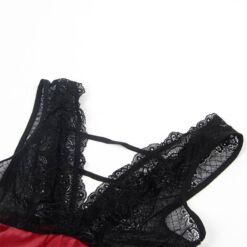 Comprar SUBBLIME - 954420 VESTIDO BONDAGE DE ENCAJE NEGRO S/M al mejor precio - Envíos Discretos