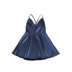Comprar SUBBLIME - 955427 VESTIDO CON TIRANTES DE CUERO AZUL L/XL al mejor precio - Envíos Discretos