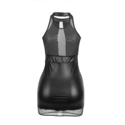 Comprar SUBBLIME - 955489 VESTIDO CUELLO HALTER CON TRANSPARENCIAS NEGRO L/XL al mejor precio - Envíos Discretos