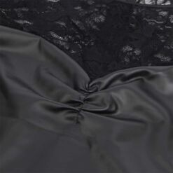 Comprar SUBBLIME - 955601 VESTIDO DE MANGA LARGA CON ENCAJE NEGRO L/XL al mejor precio - Envíos Discretos