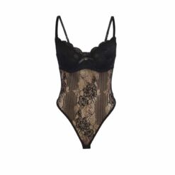 Comprar SUBBLIME - 955625 BODY DE ENCAJE CON CIERRE INFERIOR NEGRO L/XL al mejor precio - Envíos Discretos
