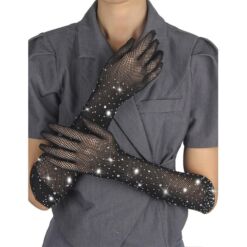 Comprar SUBBLIME - 957469 GUANTES TRANSPARENTES CON BRILLO NEGRO S/M al mejor precio - Envíos Discretos