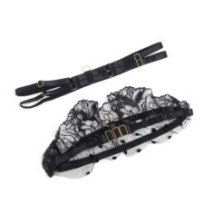 Comprar SUBBLIME - 957483 CONJUNTO SUJETADOR Y LIGA DE ENCAJE NEGRO S/M al mejor precio - Envíos Discretos