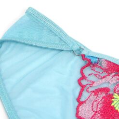 Comprar SUBBLIME - 957650 CONJUNTO SUJETADOR Y LIGUERO CON BORDADOS DE FLORES ROSAS L/XL al mejor precio - Envíos Discretos