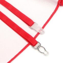 Comprar SUBBLIME - 957735 VESTIDO DE CUERO CON CREMALLERA Y ENCAJE ROJO L/XL al mejor precio - Envíos Discretos
