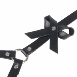 Comprar SUBBLIME - ARNÉS CINTURA Y PIERNAS CUERO NEGRO TALLA ÚNICA al mejor precio - Envíos Discretos