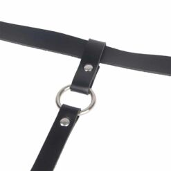 Comprar SUBBLIME - ARNÉS DE PIERNA CADENA CUERO NEGRO TALLA ÚNICA al mejor precio - Envíos Discretos