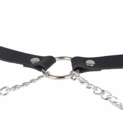 Comprar SUBBLIME - ARNÉS FORMA CINTURON CUERO NEGRO TALLA ÚNICA al mejor precio - Envíos Discretos