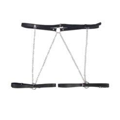 Comprar SUBBLIME - ARNÉS FORMA CINTURON CUERO NEGRO TALLA ÚNICA al mejor precio - Envíos Discretos