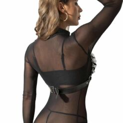 Comprar SUBBLIME - ARNÉS SUJETADOR Y COLLAR CON CADENAS TALLA ÚNICA al mejor precio - Envíos Discretos