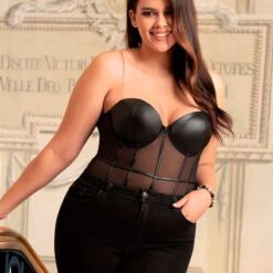 Comprar SUBBLIME - BODY TIRANTAS CADENA NEGRO L/XL al mejor precio - Envíos Discretos