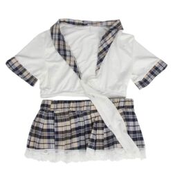 Comprar SUBBLIME - DISFRAZ DE COLEGIALA SEXY TOP Y FALDA S/M al mejor precio - Envíos Discretos