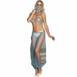 Comprar SUBBLIME - SET DE LENCERIA INDIA STYLE AZUL S/M al mejor precio - Envíos Discretos