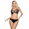 Comprar SUBBLIME - SET DOS PIEZAS SUJETADOR TRANSPARENCIAS Y TIRAS S/M al mejor precio - Envíos Discretos
