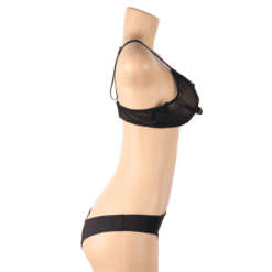 Comprar SUBBLIME - SET DOS PIEZAS SUJETADOR TRANSPARENCIAS Y TIRAS S/M al mejor precio - Envíos Discretos