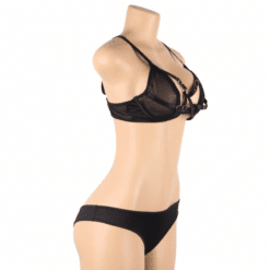 Comprar SUBBLIME - SET DOS PIEZAS SUJETADOR TRANSPARENCIAS Y TIRAS S/M al mejor precio - Envíos Discretos