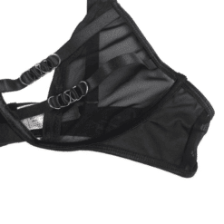 Comprar SUBBLIME - SET DOS PIEZAS SUJETADOR TRANSPARENCIAS Y TIRAS S/M al mejor precio - Envíos Discretos