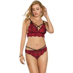 Comprar SUBBLIME - SET DOS PIEZAS TOP Y PANTIES ENCAJE L/XL al mejor precio - Envíos Discretos