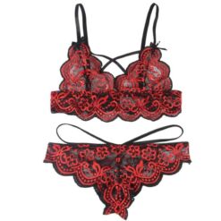 Comprar SUBBLIME - SET DOS PIEZAS TOP Y PANTIES ENCAJE S/M al mejor precio - Envíos Discretos