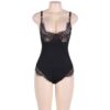 Comprar SUBBLIME - TEDDY CON FRANJAS NEGRO TALLA GRANDE al mejor precio - Envíos Discretos