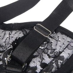 Comprar SUBBLIME - TEDDY CON LIGA DETALLE ENCAJES Y TIRAS NEGRO L/XL al mejor precio - Envíos Discretos