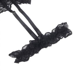 Comprar SUBBLIME - TEDDY CON LIGA DETALLE ENCAJES Y TIRAS NEGRO S/M al mejor precio - Envíos Discretos