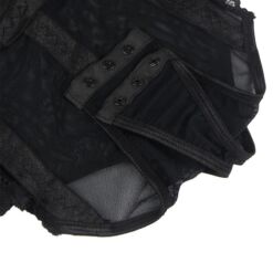 Comprar SUBBLIME - TEDDY CON LIGUERO DETALLE TIRAS PECHO NEGRO S/M al mejor precio - Envíos Discretos