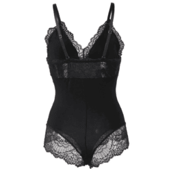 Comprar SUBBLIME - TEDDY DETALLE ENCAJE FLORAL NEGRO S/M al mejor precio - Envíos Discretos