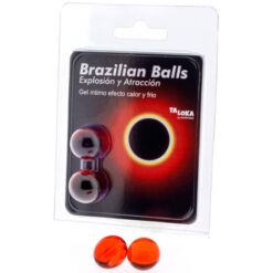 Comprar TALOKA - BRAZILIAN BALLS GEL EXCITANTE EFECTO CALOR Y FRÍO 2 BOLAS al mejor precio - Envíos Discretos