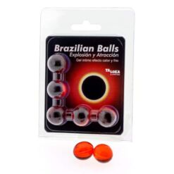Comprar TALOKA - BRAZILIAN BALLS GEL EXCITANTE EFECTO CALOR Y FRÍO 5 BOLAS al mejor precio - Envíos Discretos