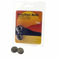 Comprar TALOKA - BRAZILIAN BALLS GEL EXCITANTE EFECTO FRESCOR 2 BOLAS al mejor precio - Envíos Discretos