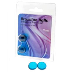 Comprar TALOKA - BRAZILIAN BALLS GEL EXCITANTE EFECTO FRÍO 2 BOLAS al mejor precio - Envíos Discretos