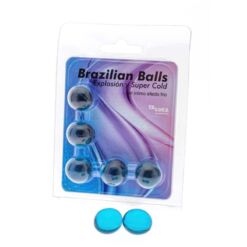 Comprar TALOKA - BRAZILIAN BALLS GEL EXCITANTE EFECTO FRÍO 5 BOLAS al mejor precio - Envíos Discretos